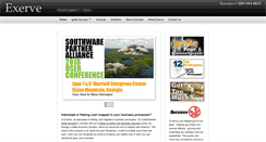 Desktop Screenshot of exerve.com